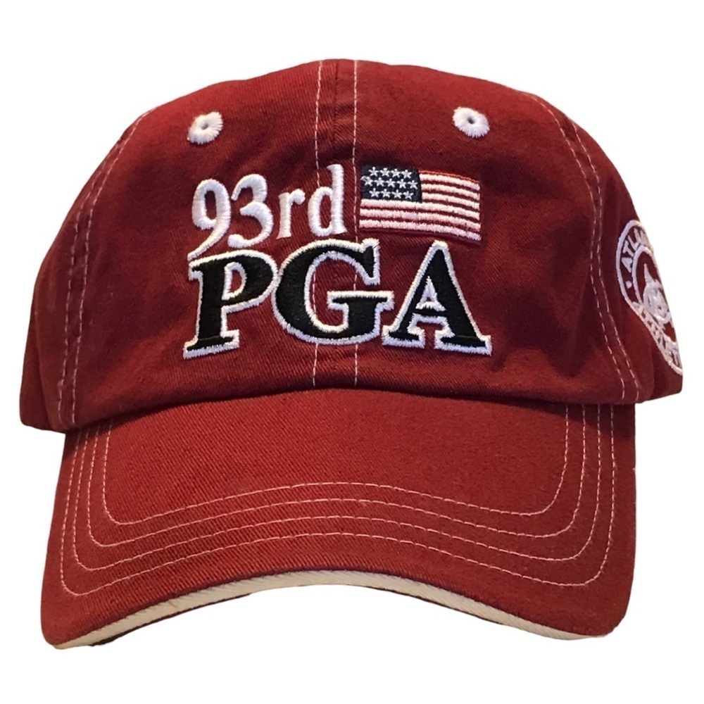 Imperial 93rd Pga Championship Adjustable Maroon Golf Cap